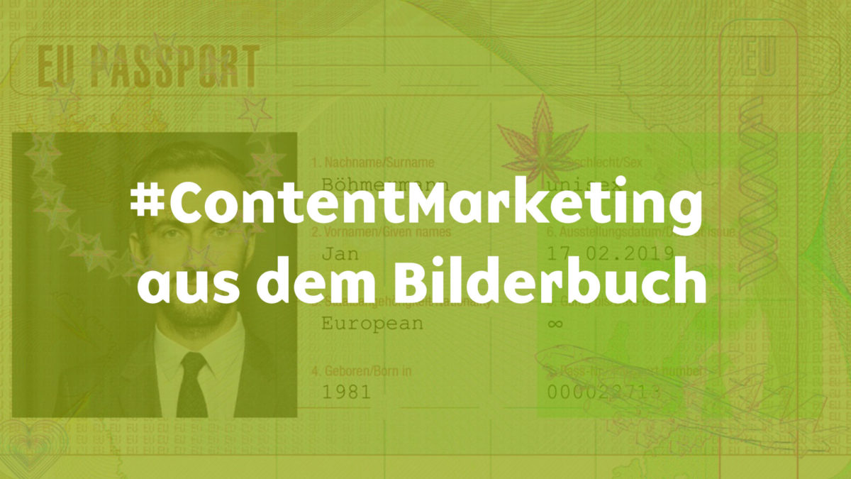CONTENT MARKETING AUS DEM BILDERBUCH